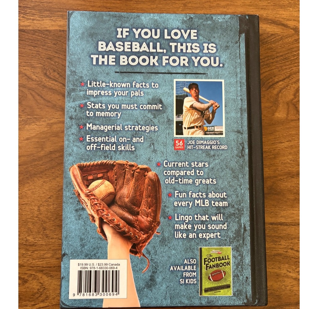 Sports Illustrated Kids The Baseball Fanbook Gary‎ Gramling Hardcover Birthday - Picture 2 of 14